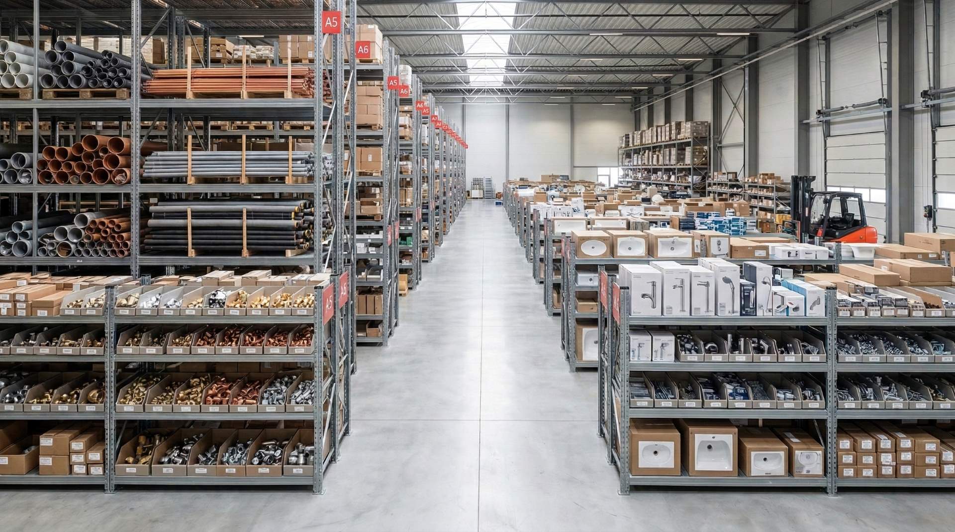 Building materials and sanitary supply